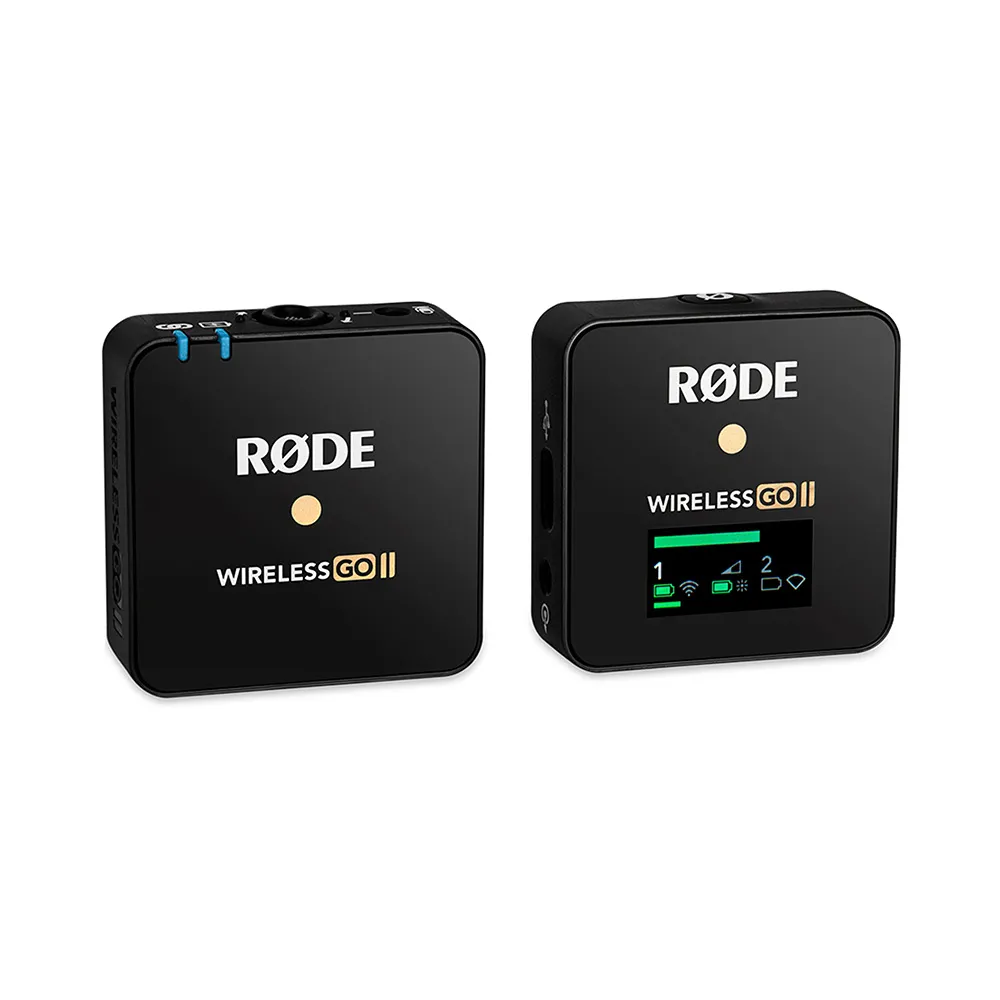 【RODE】Wireless GO II Single 微型無線麥克風 二代 黑色(RDWIGOIISINGLE)