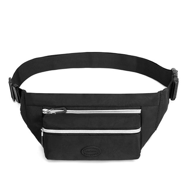 【巴黎精品】現貨+預購 腰包帆布側背包(通勤防水輕便斜背女包包7色a1ac34)