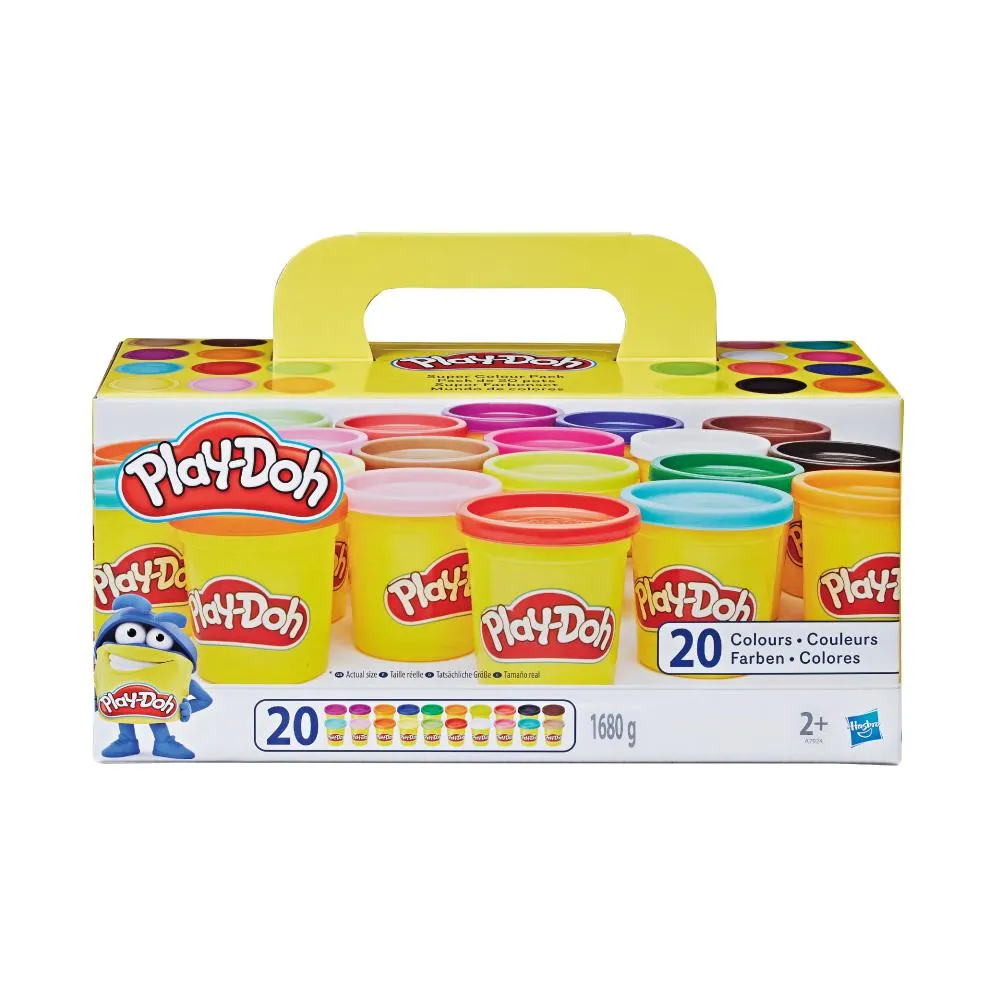 【ToysRUs 玩具反斗城】Play-Doh培樂多 繽紛20色黏土組