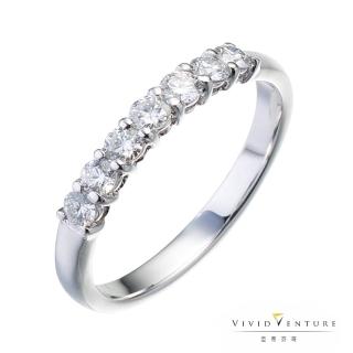 【Vividventure 亞帝芬奇】30分 14K 天然真鑽 鑽石 線戒 幸福約定(經典款)