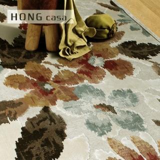【範登伯格】比利時 法蘭斯立體雕花絲質地毯-花語(240x340cm)
