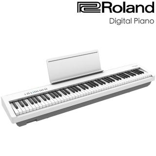 【ROLAND 樂蘭】便攜式88鍵數位鋼琴 / 白色單琴款 / 公司貨保固(FP-30X)