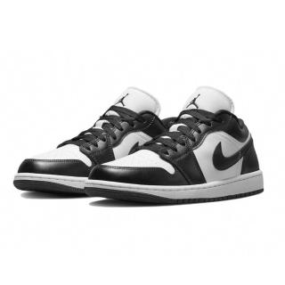 【NIKE 耐吉】Wmns Air Jordan 1 Low 熊貓 女鞋 黑 白(DC0774-101)