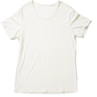 【樂活動】MIT鋅纖維抗敏-女性短袖內衣(短T、白色短袖、衛生衣、內搭衣、不過敏、舒適親膚)