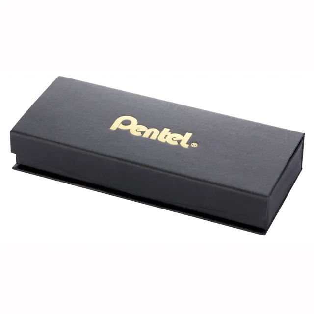 【PENTEL】Pentel飛龍B811A高級不鏽鋼原子筆 沉穩黑