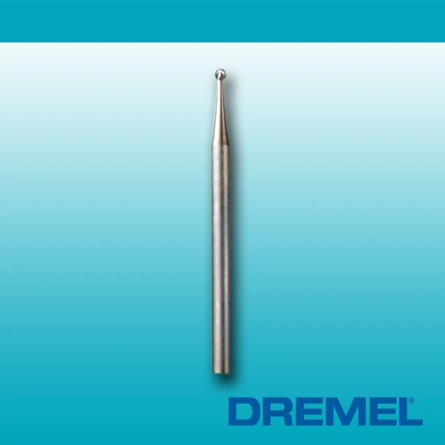 【Dremel】1.6mm 球型滾磨刀 2入(106)