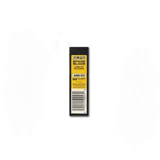 【OLFA】小型 美工刀片 黑刃 50片入/盒 ABB-50
