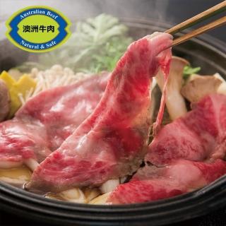 【勝崎生鮮】澳洲日本種M9+和牛壽喜燒片6盒組(200公克±10% / 1盒)