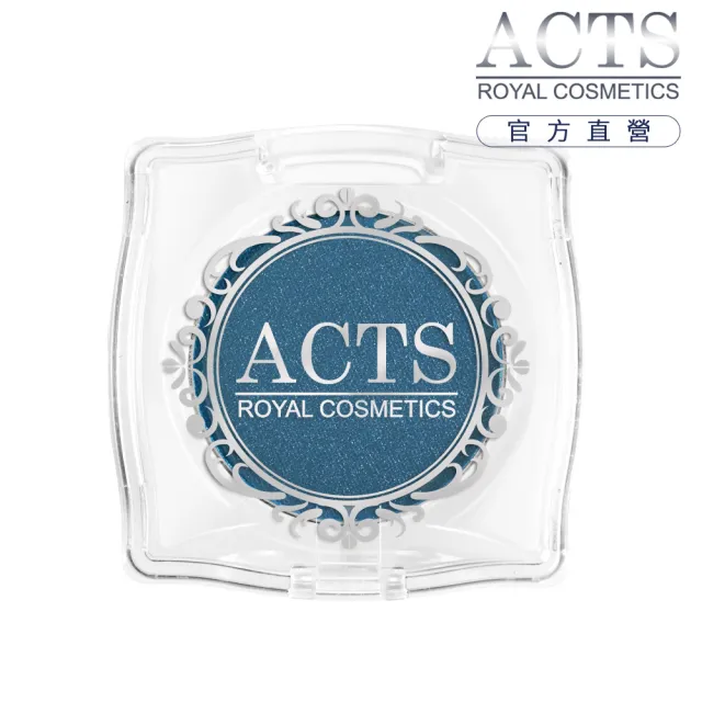 【ACTS 維詩彩妝】細緻珠光眼影 珠光灰礦藍6404
