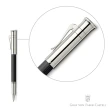 【GRAF VON FABER-CASTELL】鍍白金黑檀木 鋼珠筆(經典系列)