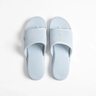 【HOLA】銀離子抗菌EVA輕便室內拖鞋-海藍L41/42