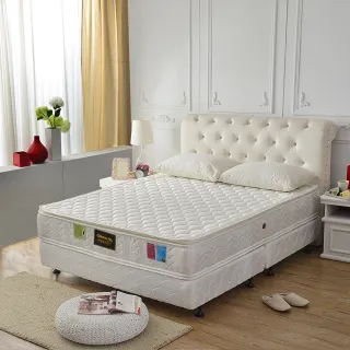 【A+愛家】正四線-抗菌防潑水護邊蜂巢獨立筒床墊(單人3.5尺)