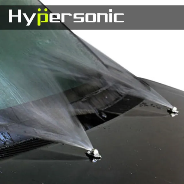 【Hypersonic】R式汽車雨刷噴水頭(2入/黑色)