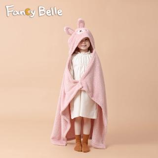 【格蕾寢飾】Fancy Belle 《妮妮兔》連帽披肩毯90*120cm(共兩色任選)