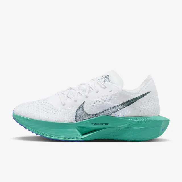 NIKE 耐吉】慢跑鞋運動鞋W NIKE ZOOMX VAPORFLY NEXT% 3 女鞋白綠