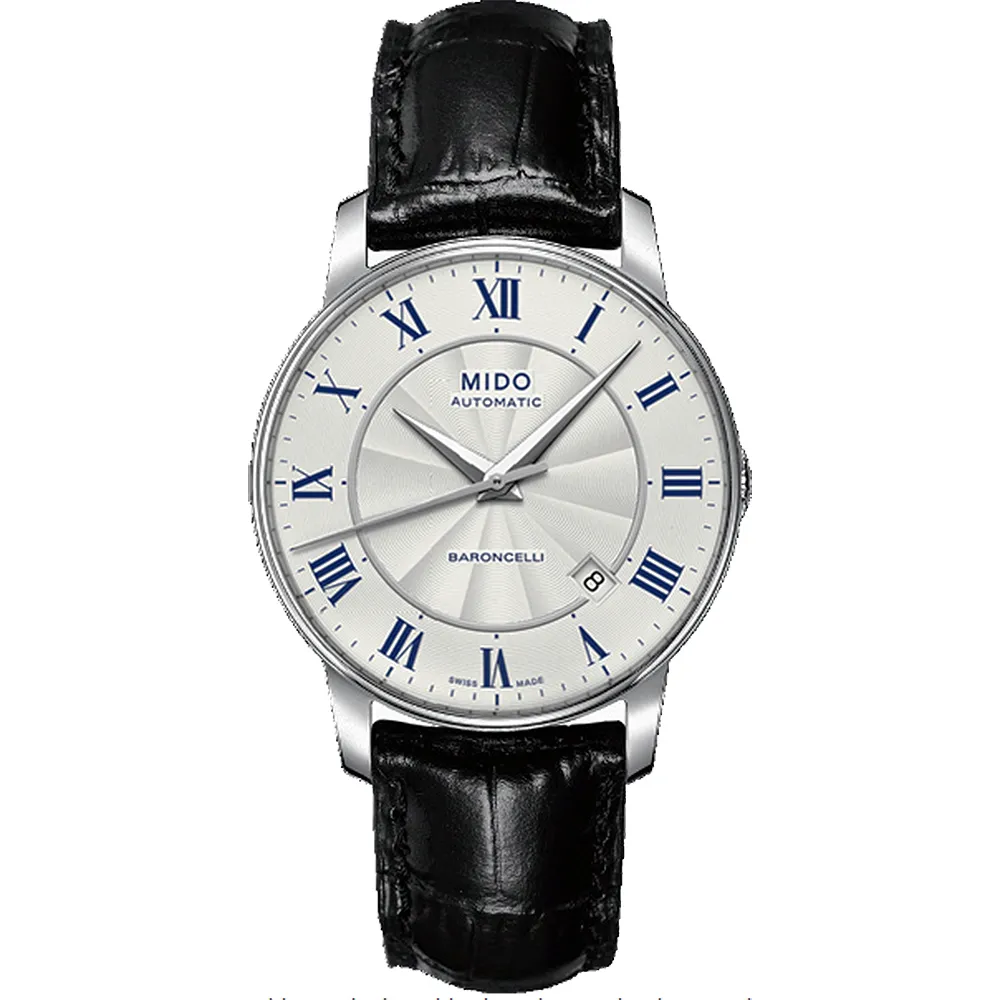 【MIDO】Baroncelli II 羅馬假期機械腕錶-38mm 99狂買節(M86004214)