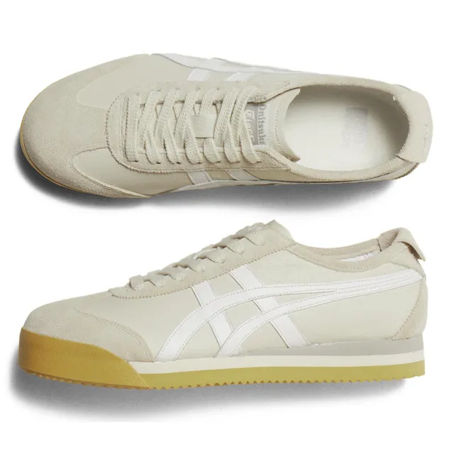 Onitsuka Tiger】Onitsuka Tiger鬼塚虎-奶茶色MEXICO66 SD PF 休閒鞋 