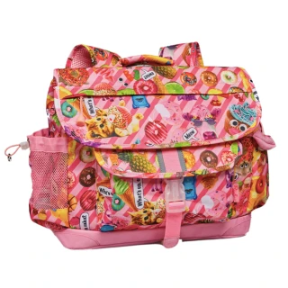 【美國Bixbee】彩印系列粉粉甜想大童輕量舒壓背書包