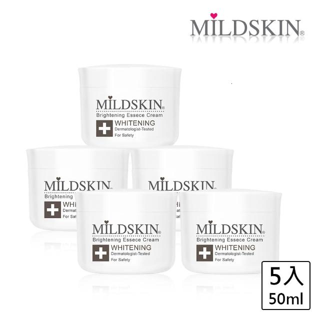 【MILDSKIN 麥德絲肌】專科修護系列-高度亮白乳霜(5入組)