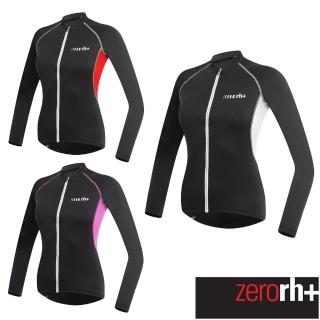 【ZeroRH+】義大利SPIRIT女用專業長袖自行車衣(黑/紅、黑/白、粉紅 ECD0478)