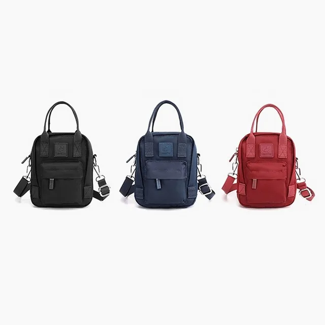 【巴黎精品】側背包帆布手提包(斜背個性簡約防潑水女包包8色a1ac15)