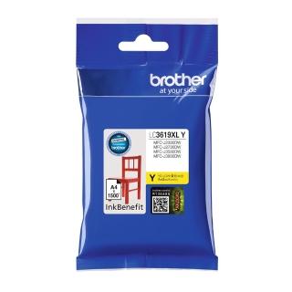 【brother】官方直營 LC3619XL-Y 原廠超高容量黃色墨水匣