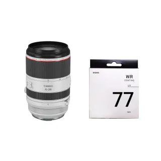 【Canon】RF 70-200mm F2.8L + SIGMA UV 77mm 保護鏡(公司貨)