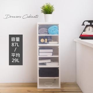【時尚屋】中村滑門式三層收納櫃 KW7-LT362(免運費 臺灣製 收納櫃)