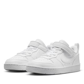 【NIKE 耐吉】運動鞋 童鞋 中童 兒童 COURT BOROUGH LOW RECRAFT PS 白 DV5457-106
