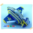 【Jo醬紙玩-】魯班紙模型/Q版JET01戰機(春節兒童禮物 DIY組合 變型飛機)