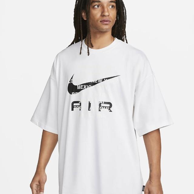 【NIKE 耐吉】Oversize 短袖上衣 休閒 AS M NSW TEE OS NIKE AIR 男款 白(FD1250100)