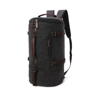 【巴黎精品】現貨+預購 後揹包帆布雙肩包(多用途大容量旅行圓筒男女包包6色a1cb39)