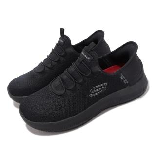 【SKECHERS】工作鞋 Summits SR-Enslee 寬楦 女鞋 黑 瞬穿科技 抗滑 休閒鞋 記憶鞋墊 108144WBBK