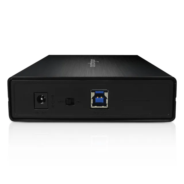 【Archgon亞齊慷】髮絲紋鋁合金 3.5吋SATA硬碟外接盒(USB 3.0 支援UASP傳輸架構MH-3231-U3V3)