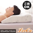 【LooCa】特級舒鼾完美護肩頸特大枕頭(2入)