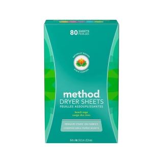 【Method 美則】香氛柔軟烘衣片80入-海藍鼠尾草(中性香氛)