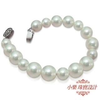 【小樂珠寶】3A南洋深海貝珍珠手鍊性感美麗款(10mm結婚訂婚伴娘項鍊指定款)