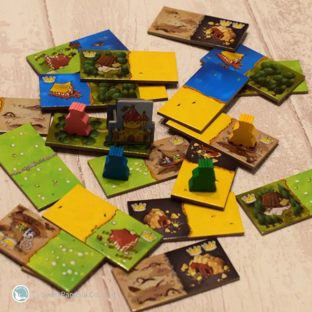 【新天鵝堡桌遊】多米諾王國 Kingdomino(全家一起來/送禮最大方)