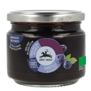 【Alce Nero尼諾】藍莓果醬270g(無果膠果醬)