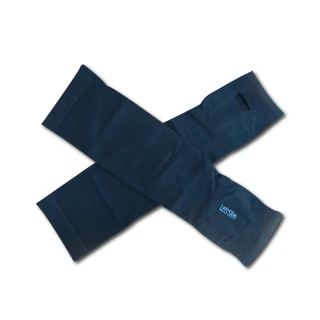 【AQUA.X】3雙任選超值組-超涼感冰絲防曬袖套-有指孔款(勁涼戶外運動版)