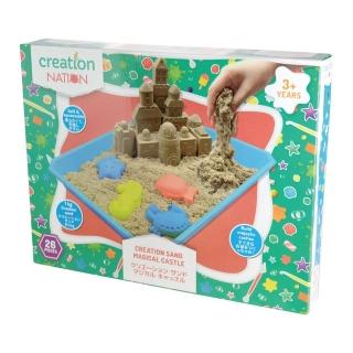【ToysRUs 玩具反斗城】Creation Nation 動力沙-夢幻城堡組(益智玩具 兒童玩具 黏土 無毒)