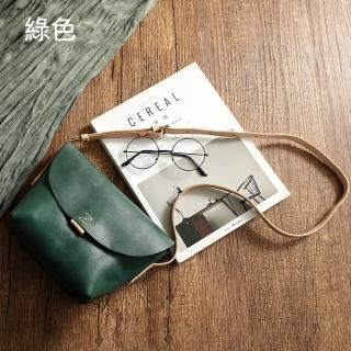 【巴黎精品】現貨+預購 側揹包真皮肩揹包(植鞣牛皮經典斜背女包包6色a1bz23)