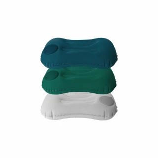 【JOEKI】按壓式充氣枕頭-JJ0531(充氣枕 露營枕頭 午睡枕 旅行枕 空氣枕 腰枕)