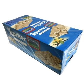 【Loacker 萊佳哈斯】萊佳單片香草哈斯餅 45g*25入