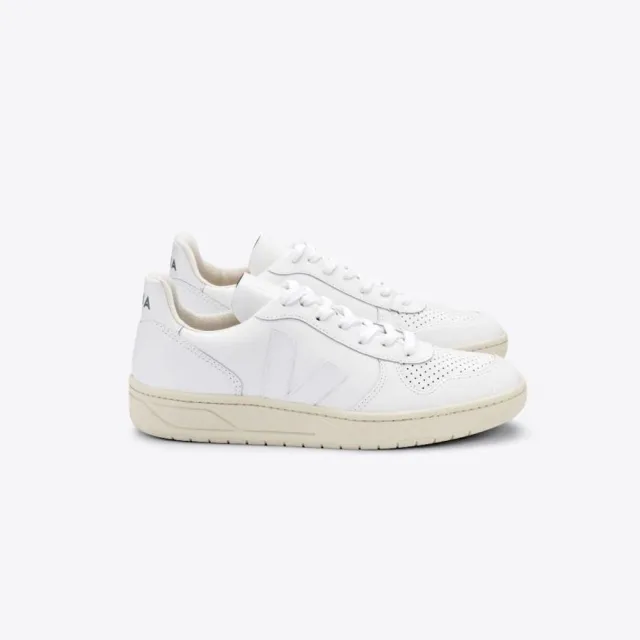 【VEJA】V-10 V10 LEATHER EXTRA WHITE 授權販售 法國 小白鞋 女鞋