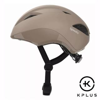 【KPLUS】SPEEDIE系列 空力型兒童休閒運動安全帽-可可棕