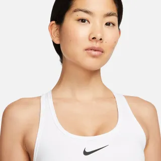 【NIKE 耐吉】運動內衣 女款 中度支撐 AS W NK SWSH MED SPT BRA 白 DX6822-100(3X979)