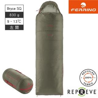 【Ferrino】Bryce SQ 輕量化纖睡袋 86376(登山、露營、戶外、休閒、健行、百嶽、縱走、過夜)