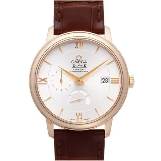 【OMEGA 歐米茄】歐米茄 海馬系列同軸擒縱動力儲存玫瑰金腕錶x39.5mm(424.53.40.21.02.001)