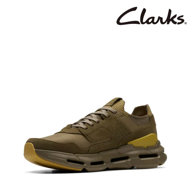 Clarks】男鞋NXE Lo蜂巢狀大底高回彈緩震休閒鞋(CLM73538C) - momo購物